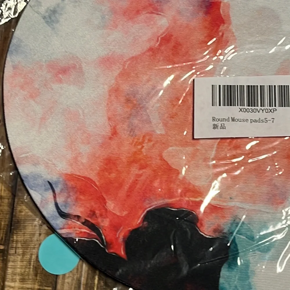 Abstract Design Mouse Pad - Multicolor - Picture 4 of 4